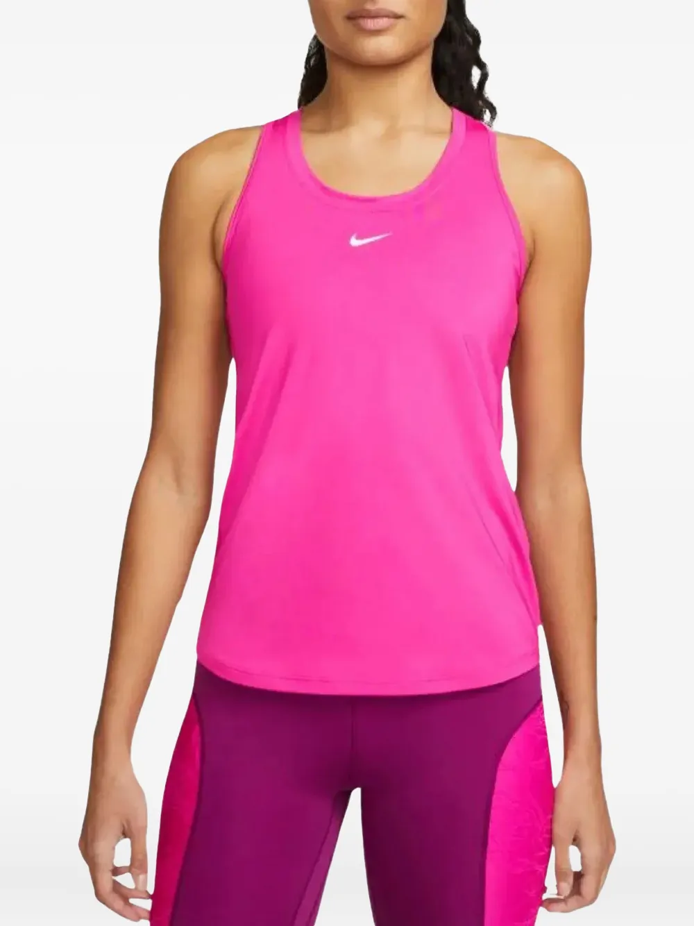 Nike Dri-fit One tank top Roze