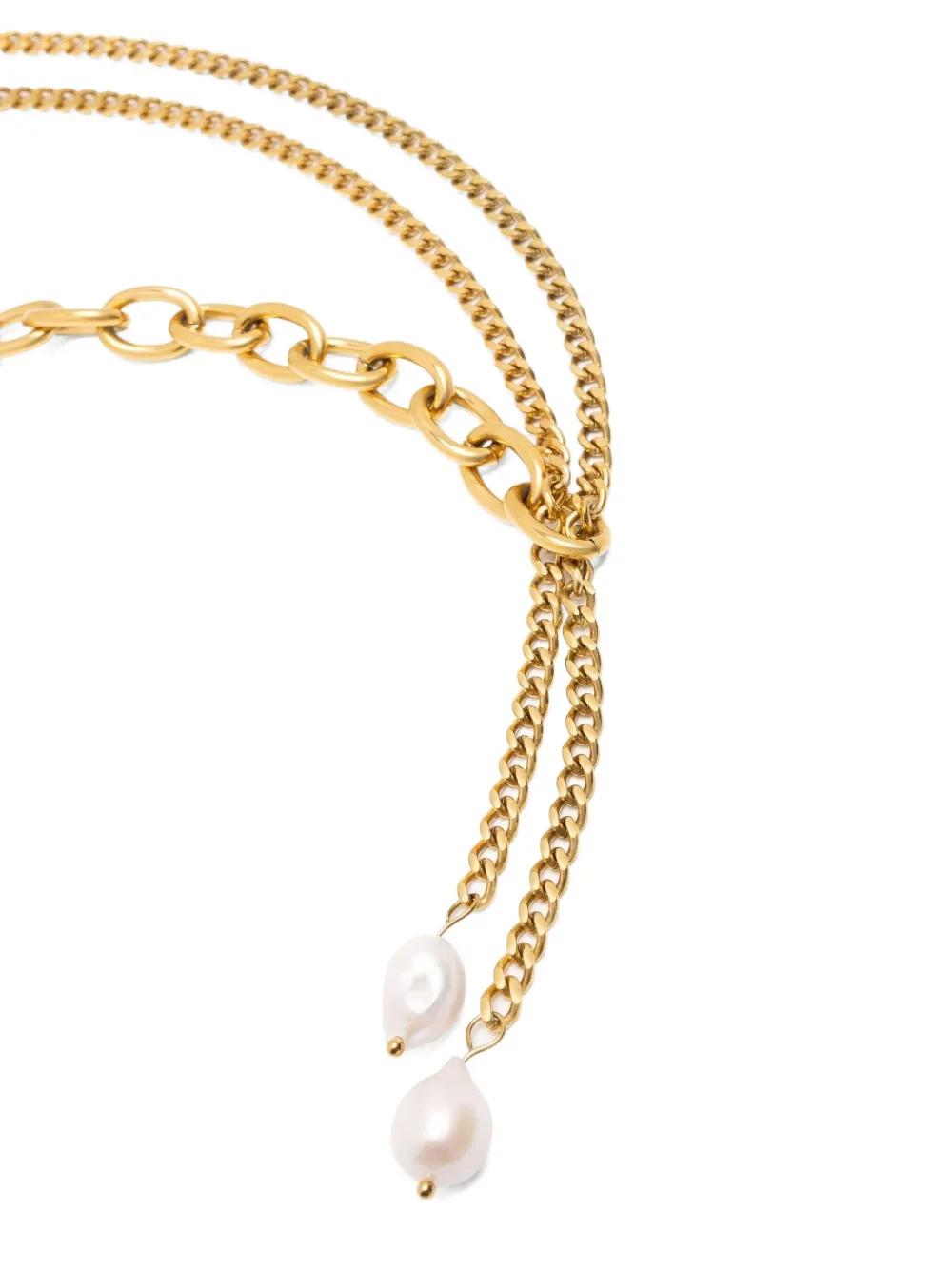 Transformer Pearl Necklace