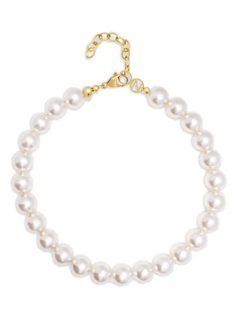 Nialaya Jewelry Chunky Pearl choker necklace
