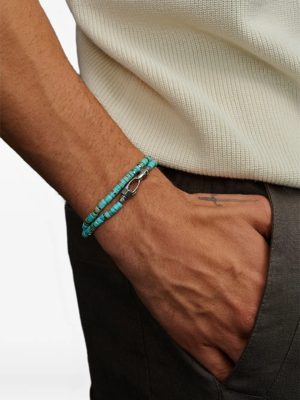 Nialaya Jewelry heishi wrap bracelet | Image 2