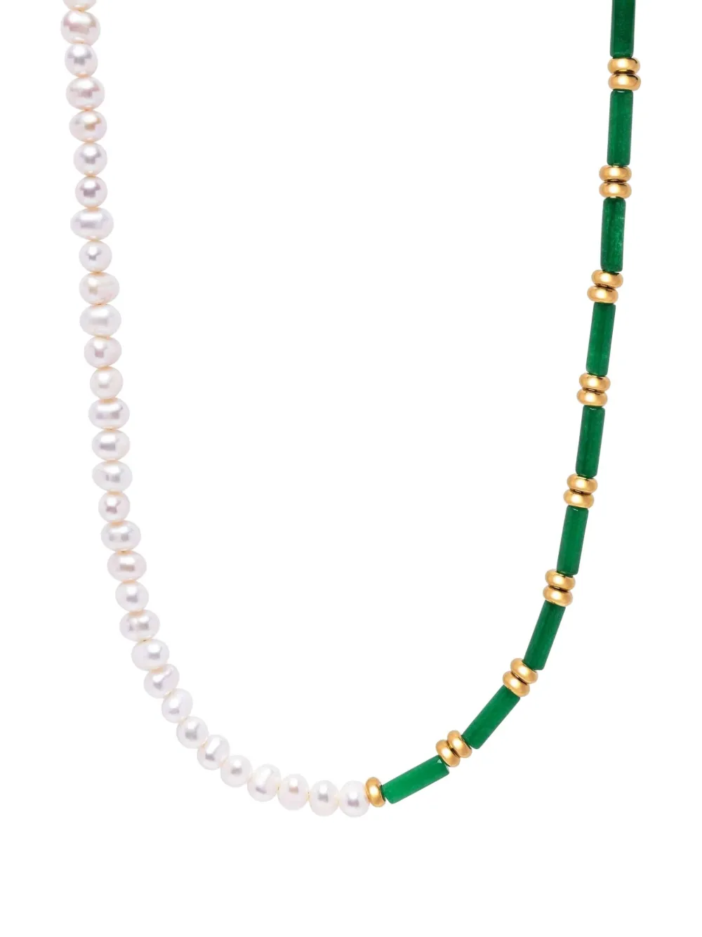 Nialaya Jewelry Pearl Agate Choker Necklace In Multi