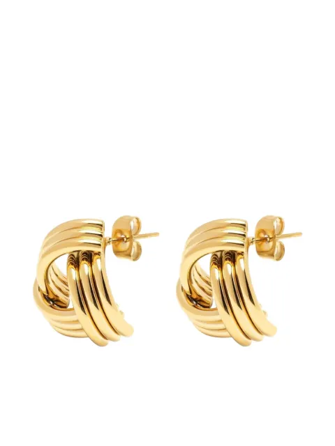 Nialaya Jewelry knot-embellished earrings