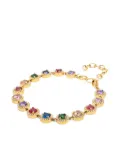 Nialaya Jewelry gemstone-link bracelet - Gold