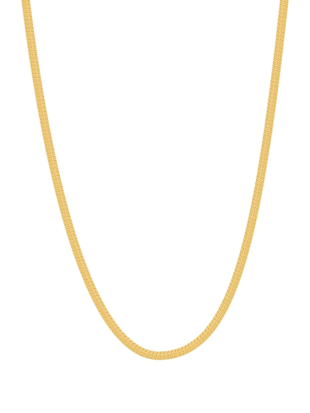 Nialaya Jewelry Snake Chain necklace | Gold | Image 1