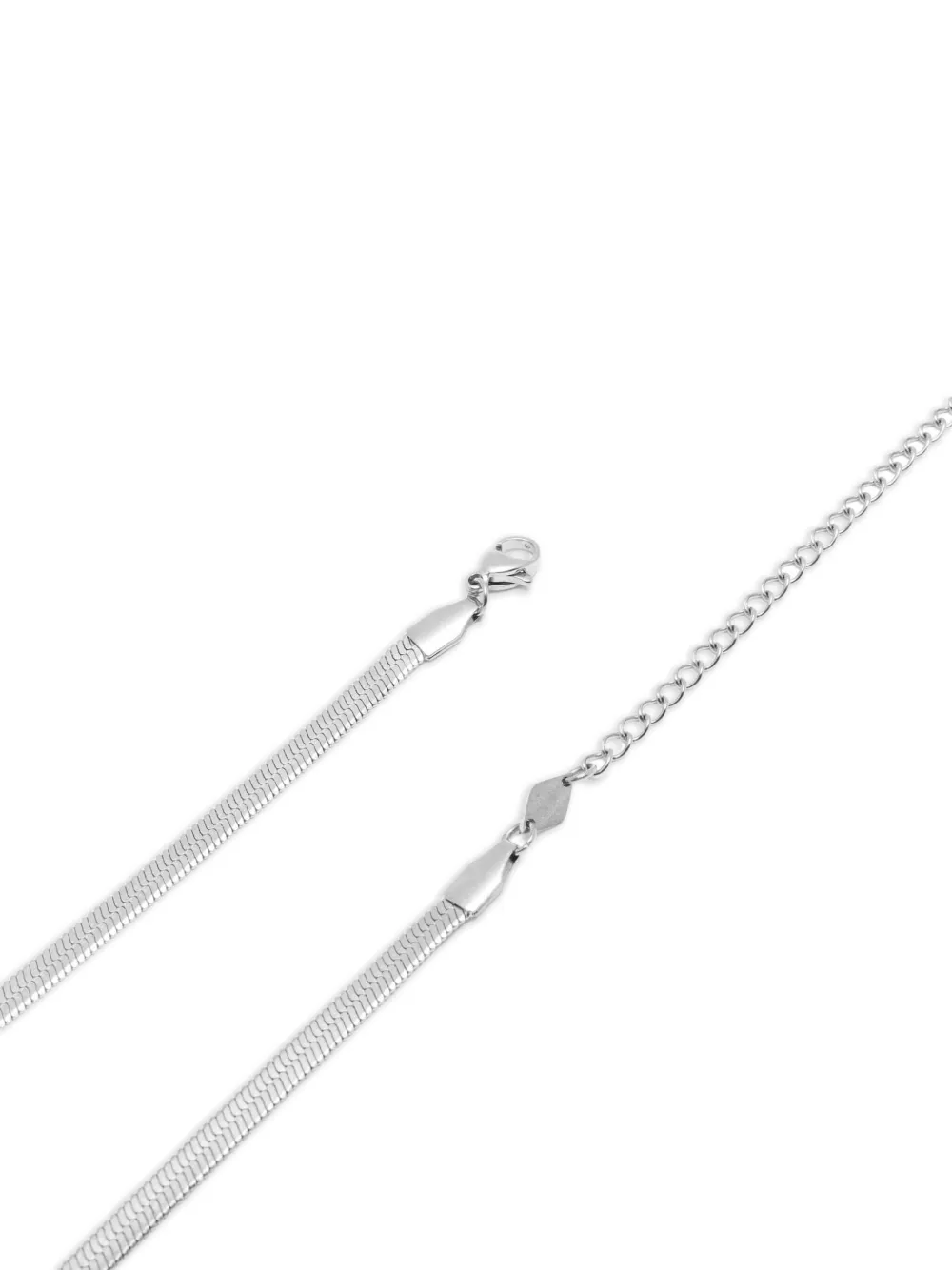 Nialaya Jewelry Snake Chain Necklace | Silver | FARFETCH