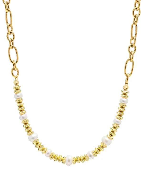 Nialaya Jewelry パール チョーカー18Kイエローゴールド | ゴールド