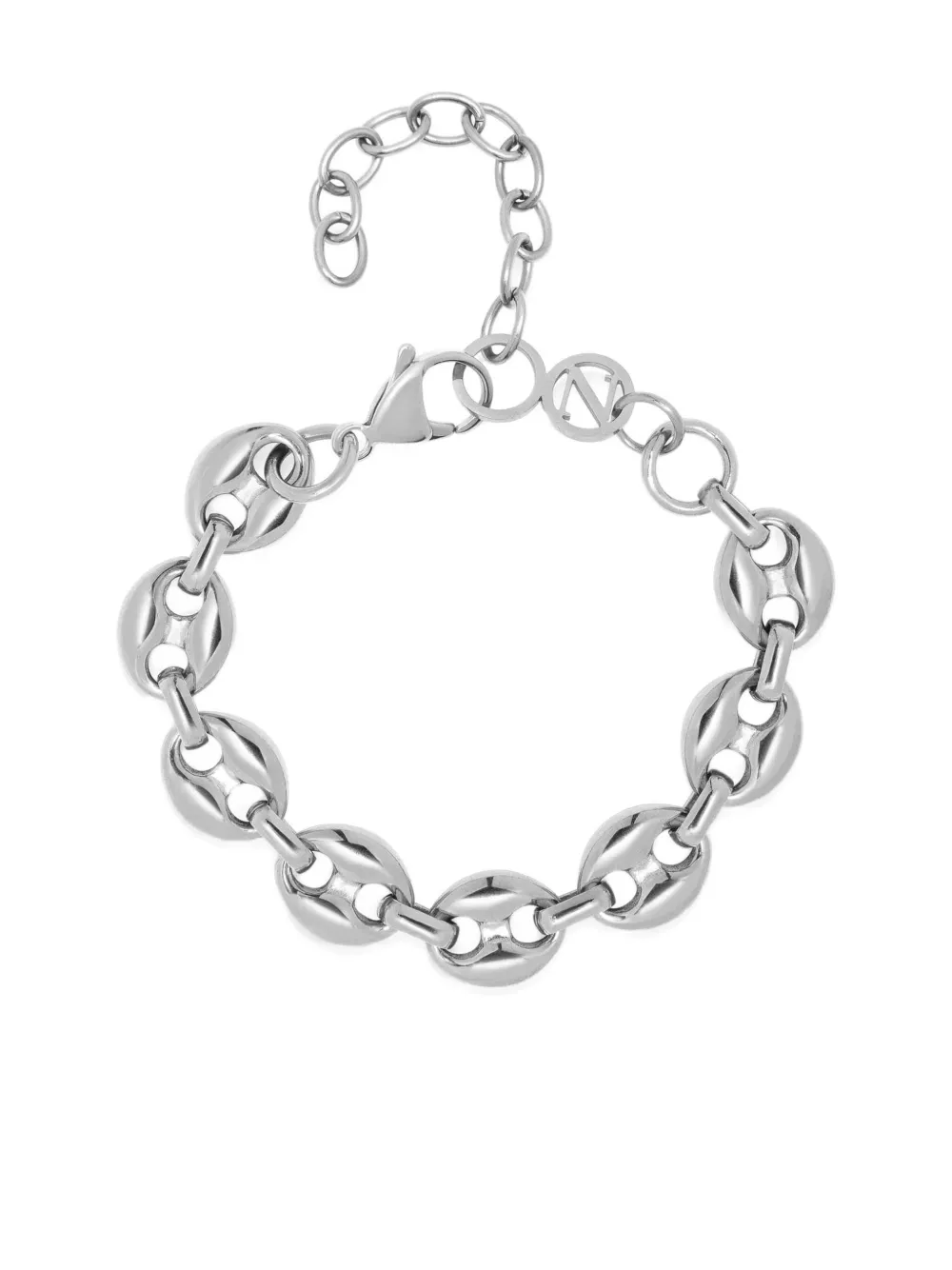 Nialaya Jewelry Mariner link bracelet | Silver | Image 1