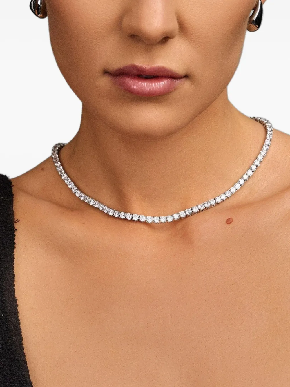 Nialaya Jewelry Tennis necklace - Goud