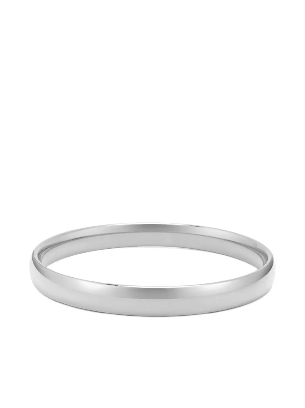 Nialaya Jewelry Classic round bangle - Zilver