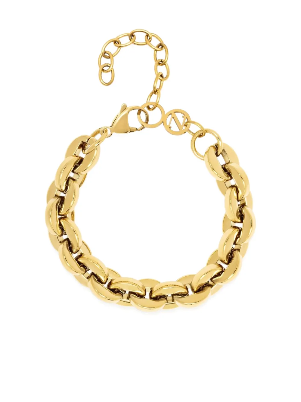 Nialaya Jewelry loop-link bracelet | Gold | Image 1