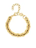 Nialaya Jewelry loop-link bracelet - Gold