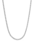 Nialaya Jewelry Tennis crystal-embellishment necklace - Silver