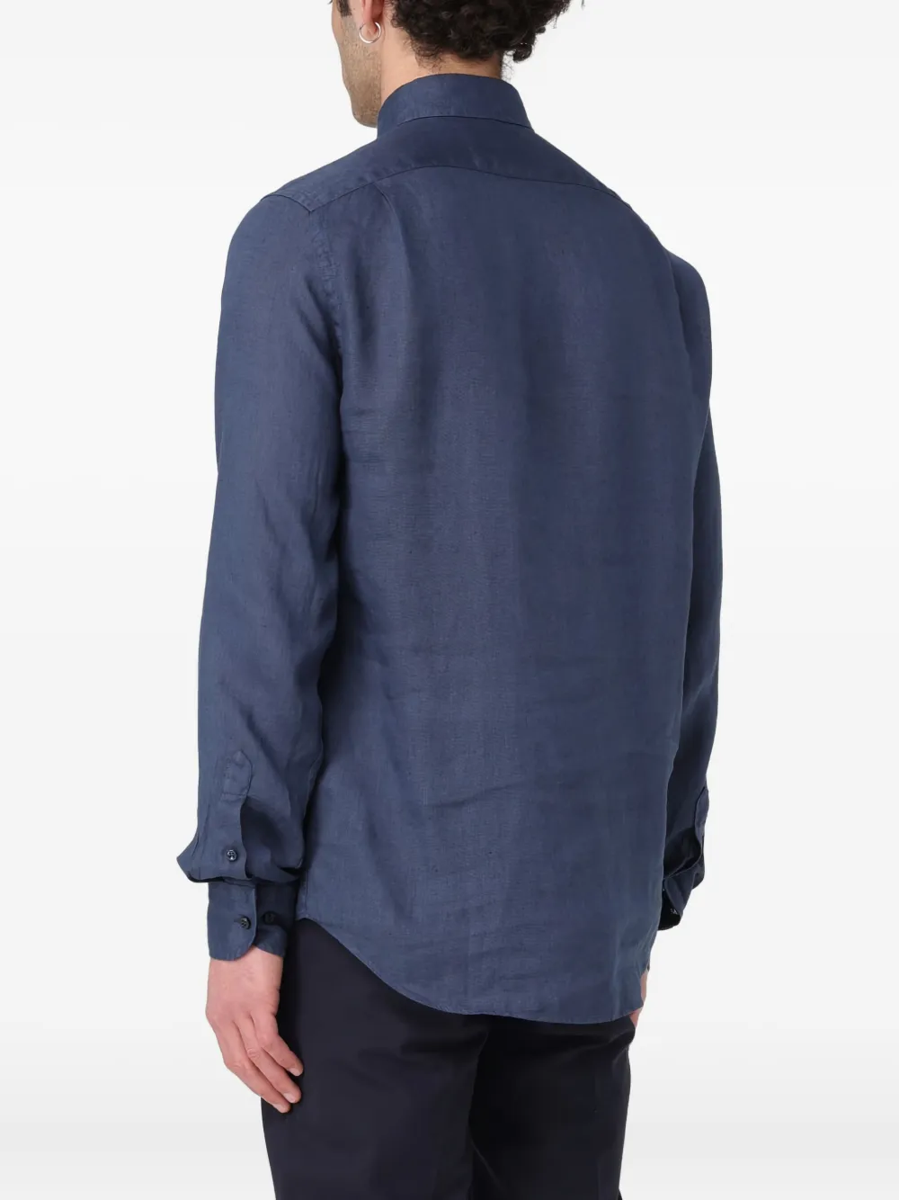 Paul & Shark long-sleeve linen shirt | Image 2