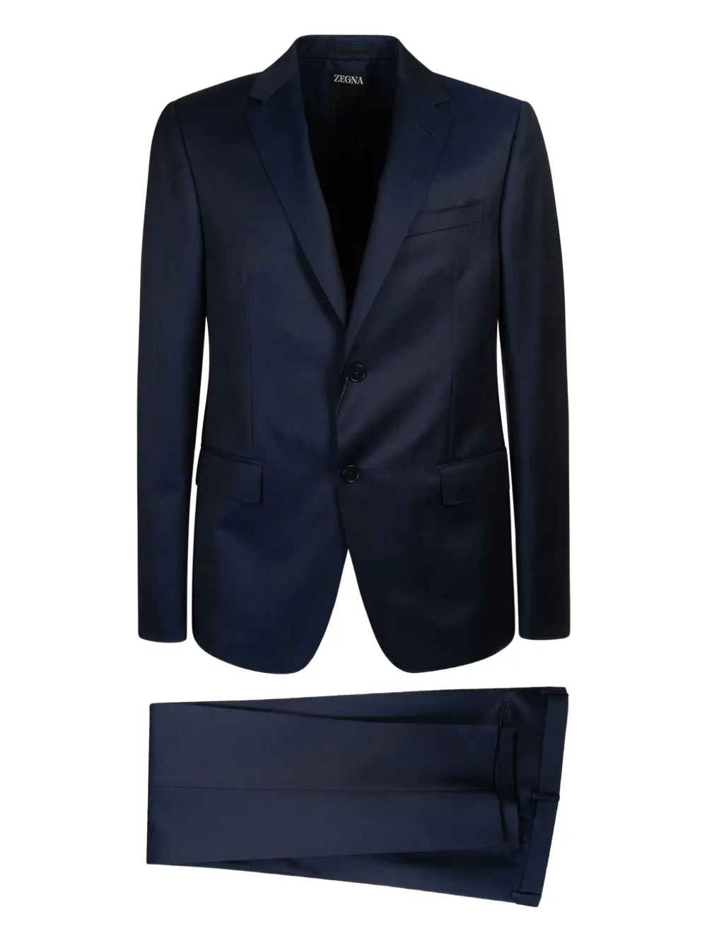Zegna traje con botones | azul | Image 1