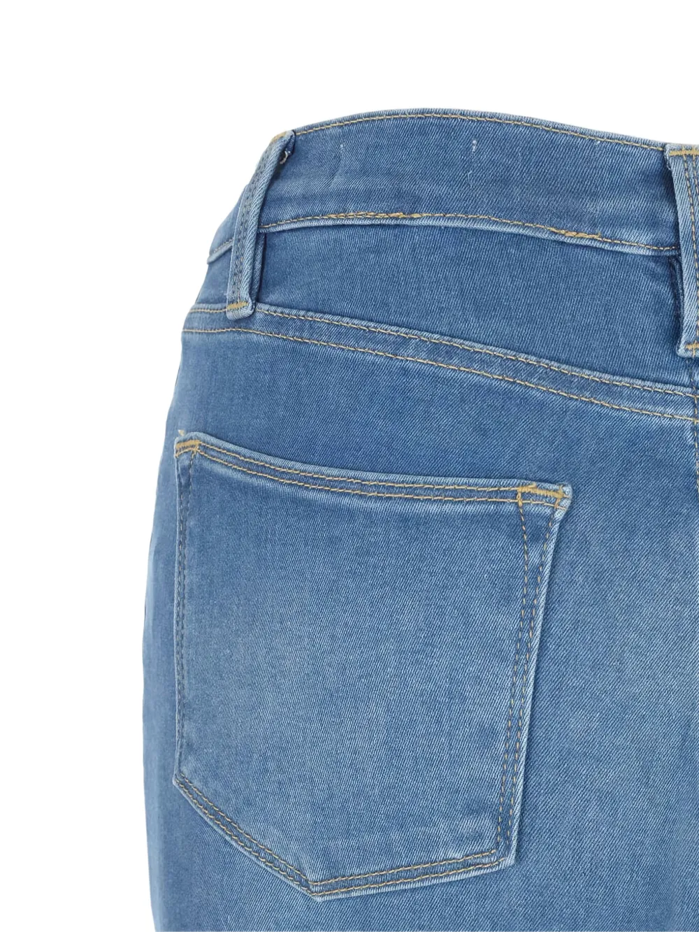 Frame The Icon Flared Jeans In Blue