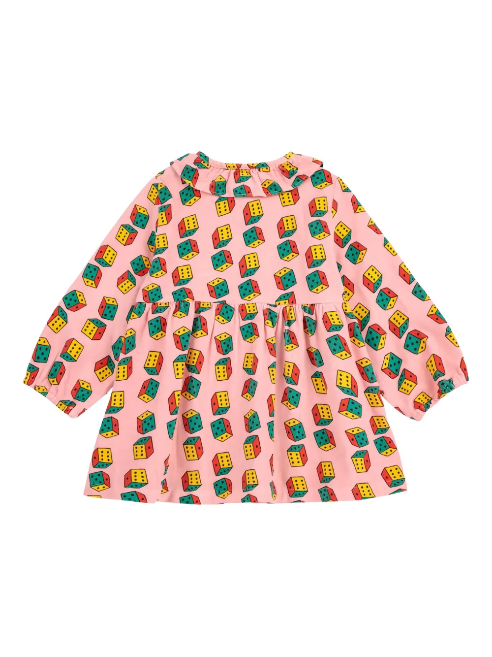 Bobo Choses Dices all-over print dress - Roze