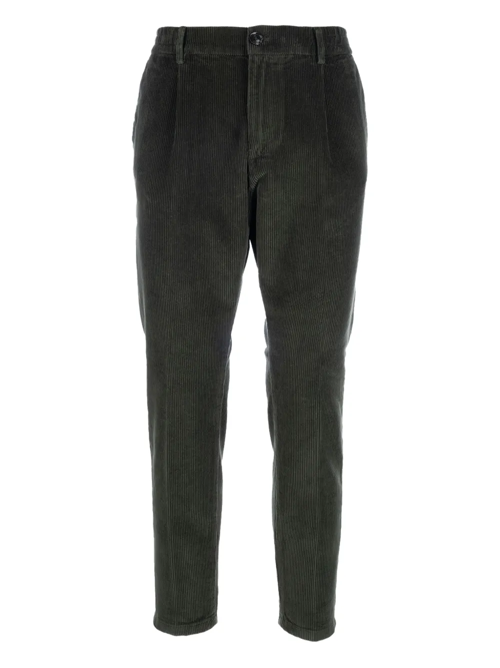 Cruna pleated corduroy trousers | Green | Image 1