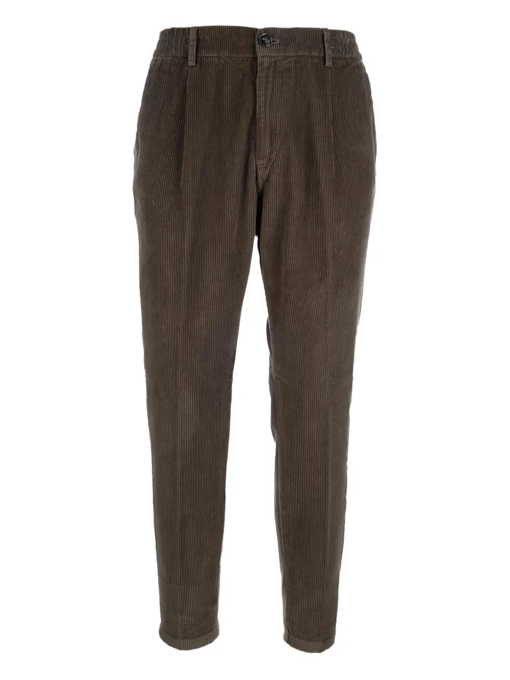 Cruna Mitte pleated corduroy trousers | Brown | Image 1