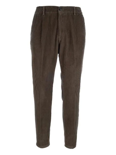 Cruna Mitte pleated corduroy trousers