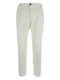 Cruna corduroy-texture trousers - Neutrals
