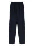 Cellar Door pleated elasticated-waistband trousers - Blue