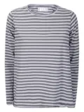 Labo Art Jeppe striped long-sleeve T-shirt - Grey