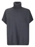 Labo Art turtleneck short-sleeve sweater - Grey