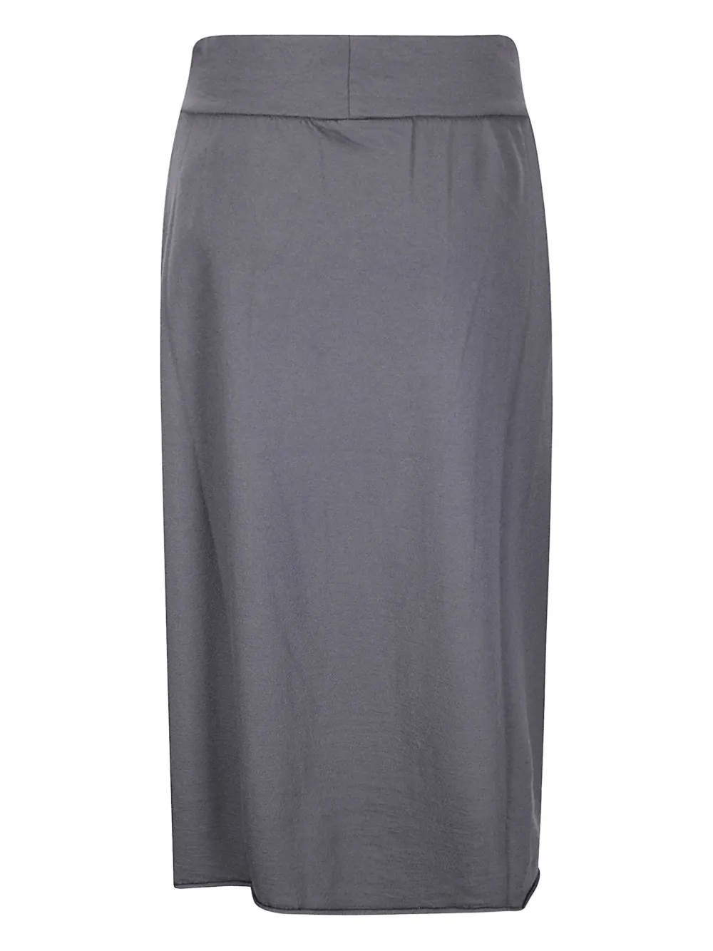 Labo Art elasticated-waistband midi skirt - Grijs