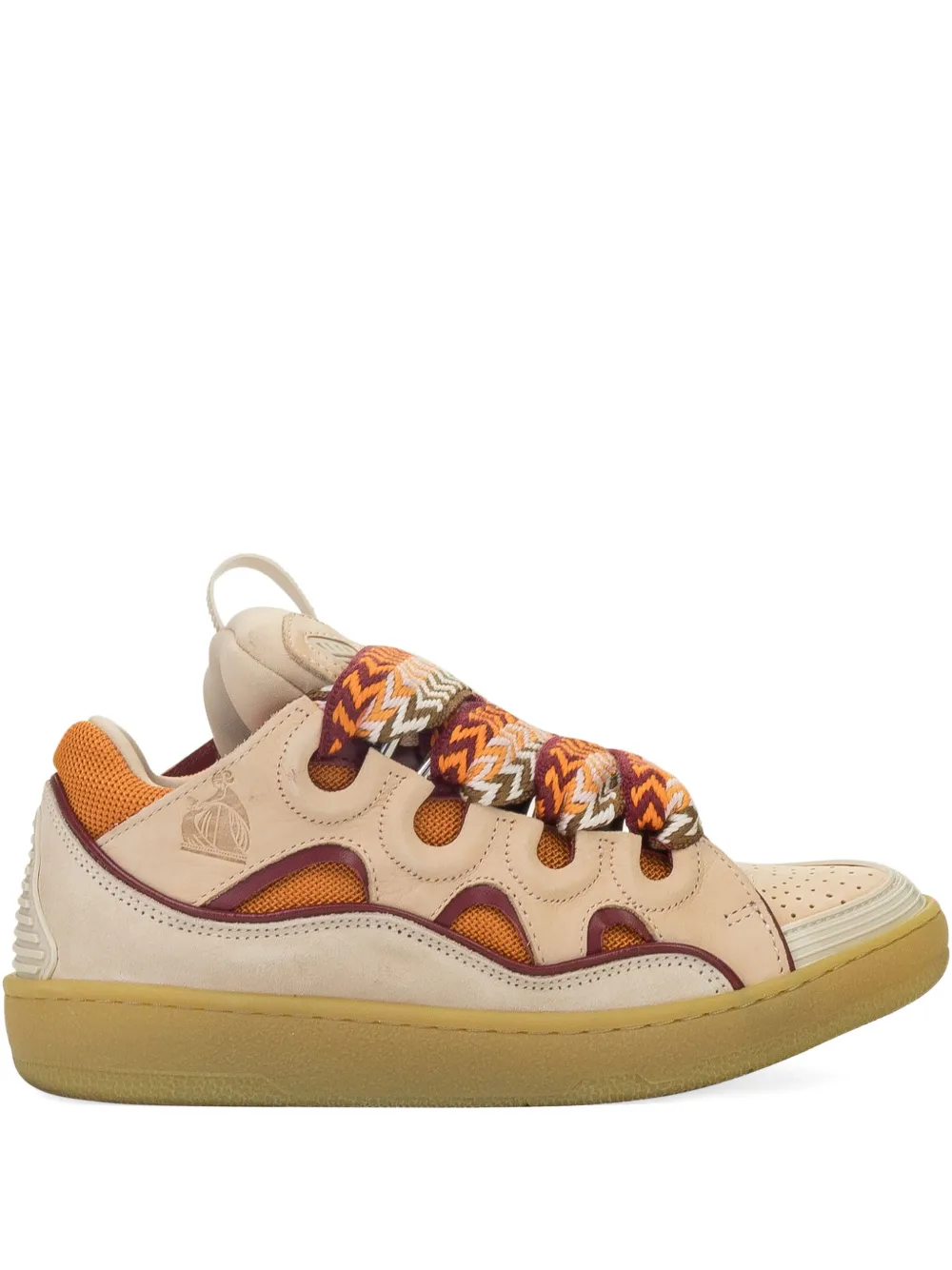 Lanvin Curb "Rose Pale Mangue" sneakers Orange