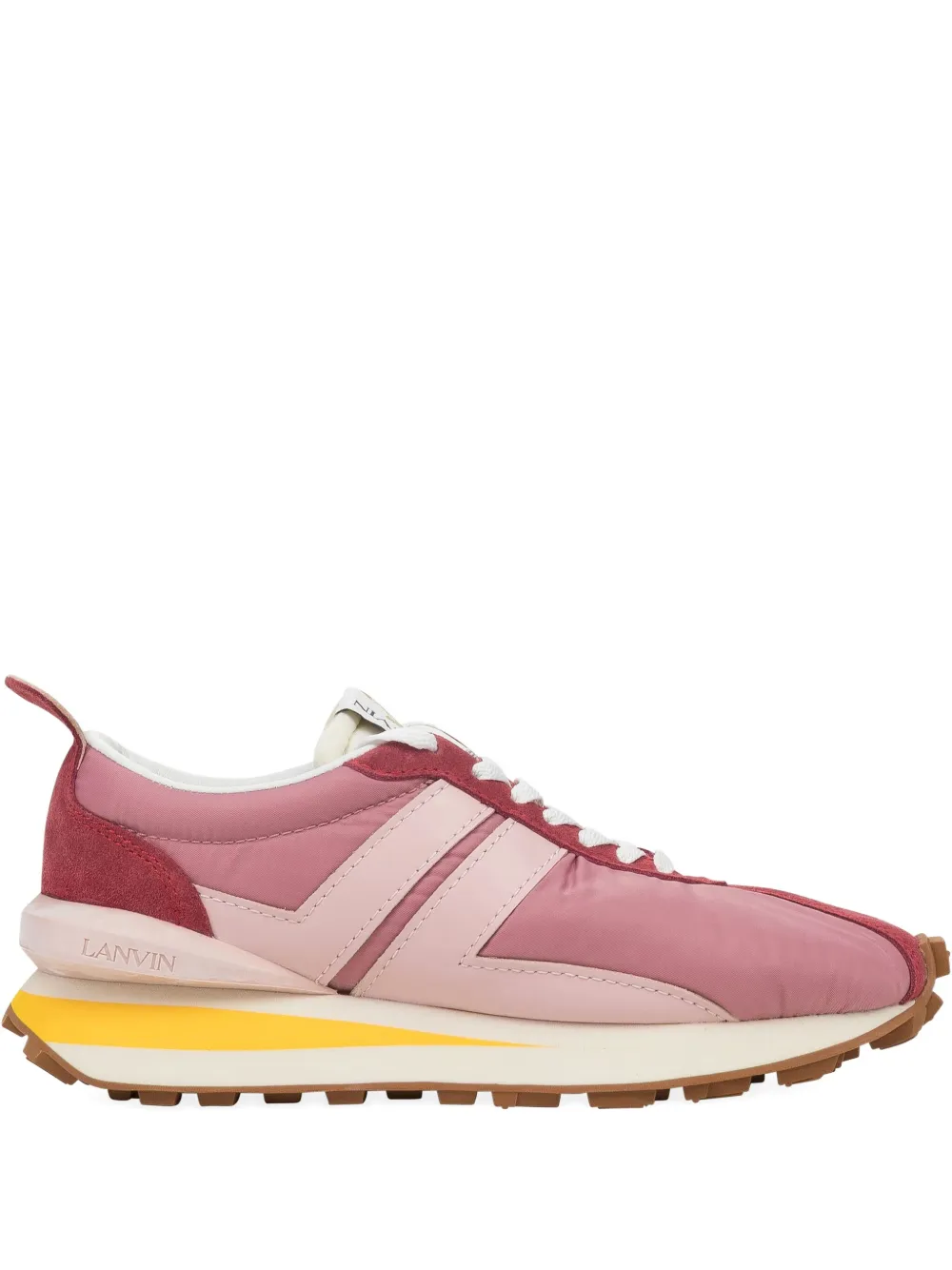 Lanvin Bumpr "Rose Foncé Rose" sneakers Red