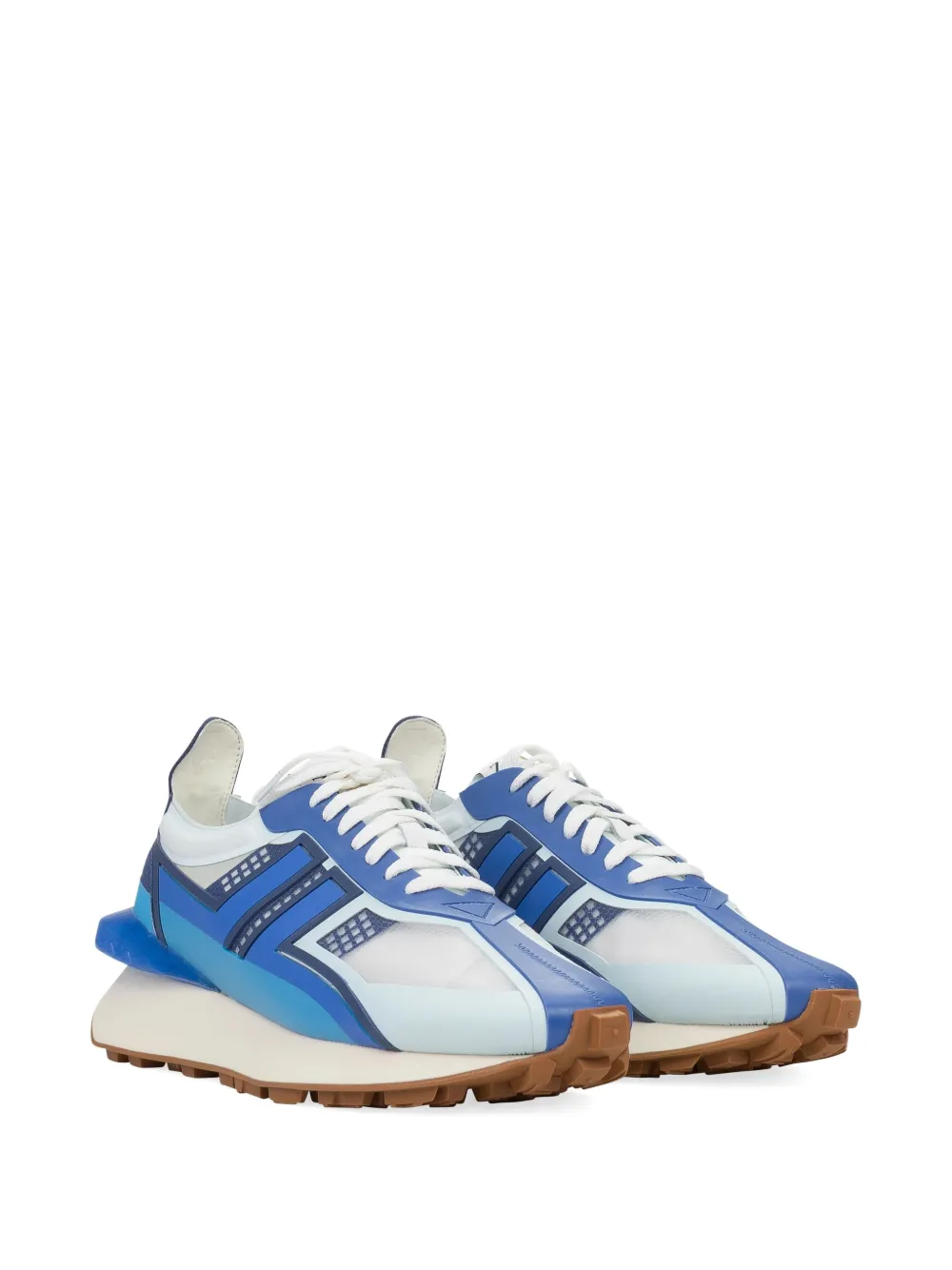 Lanvin Bumpr panelled sneakers Blue