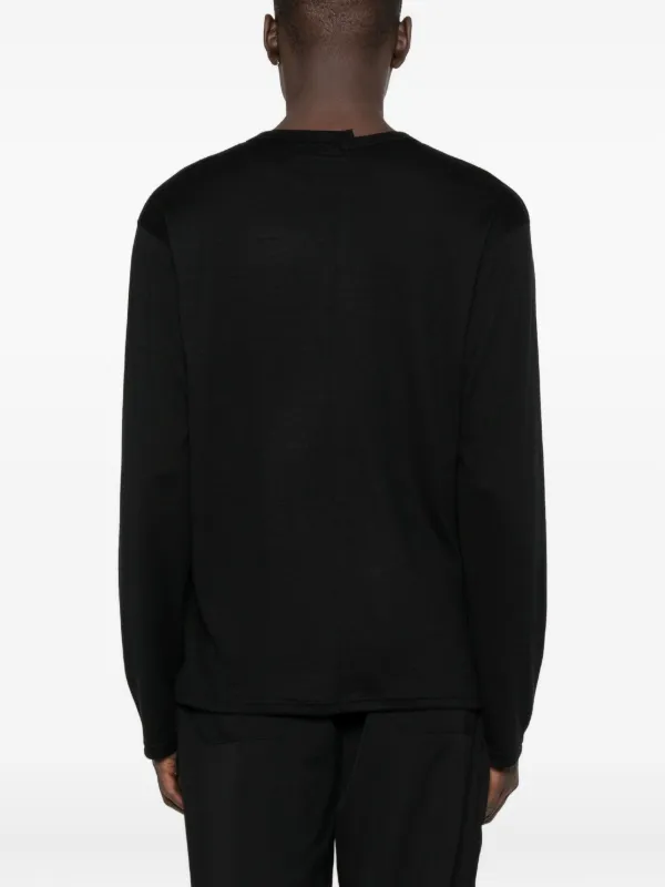 yohji yamamoto ロンT Silicon KeyBoard Oversized Long T-Shirt(S Beige): Vintage