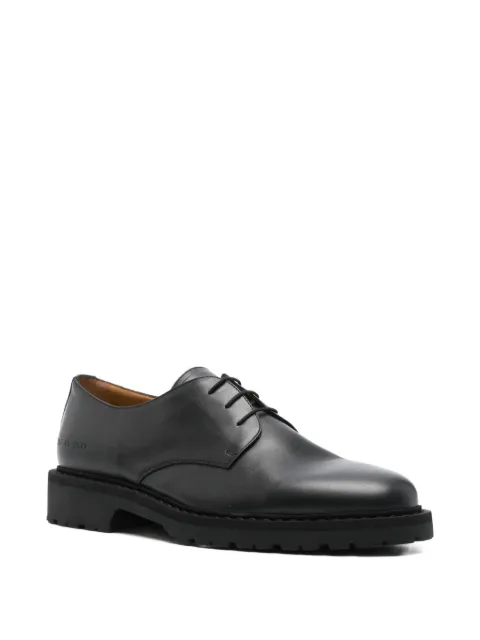 COMMON PROJECTS 가죽 레이스업 더비 슈즈