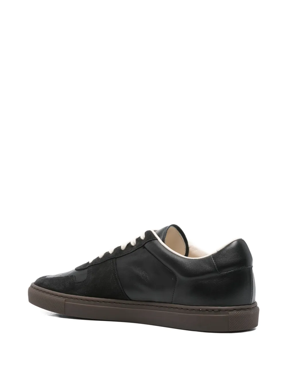 Common Projects leather lace-up low-top sneakers Black