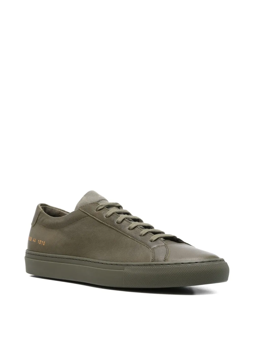 Common Projects leather lace-up sneakers Green
