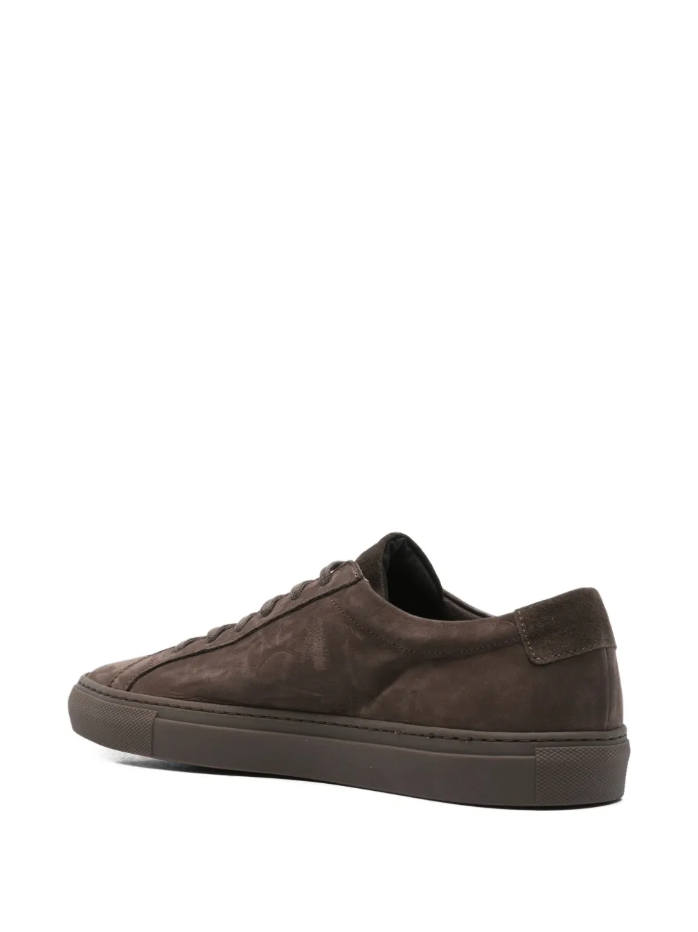 Common Projects suede-leather low-top sneakers Brown
