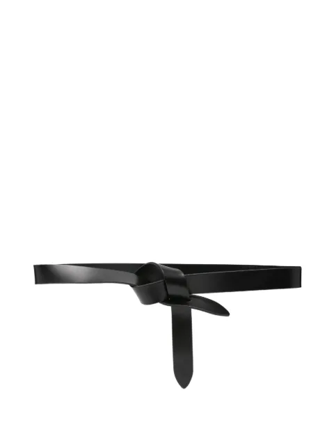 ISABEL MARANT knotted leather belt