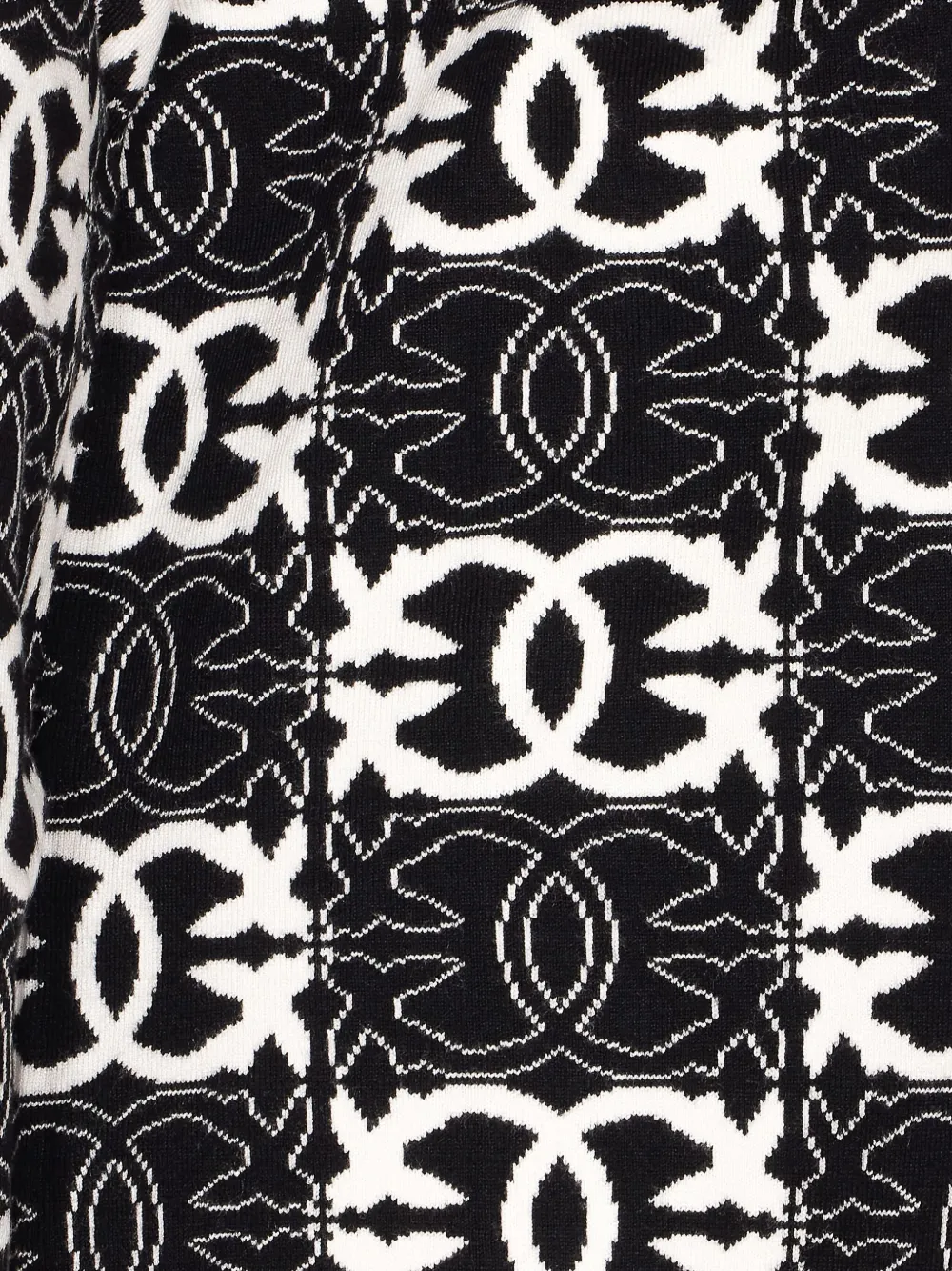 PINKO Vest met geometrisch patroon Zwart