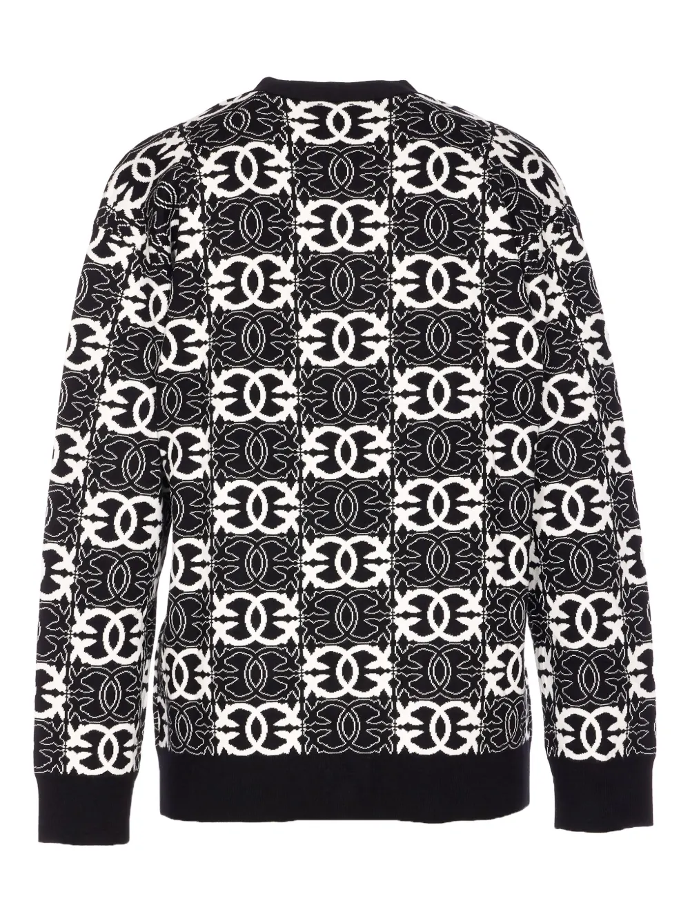 PINKO Vest met geometrisch patroon Zwart