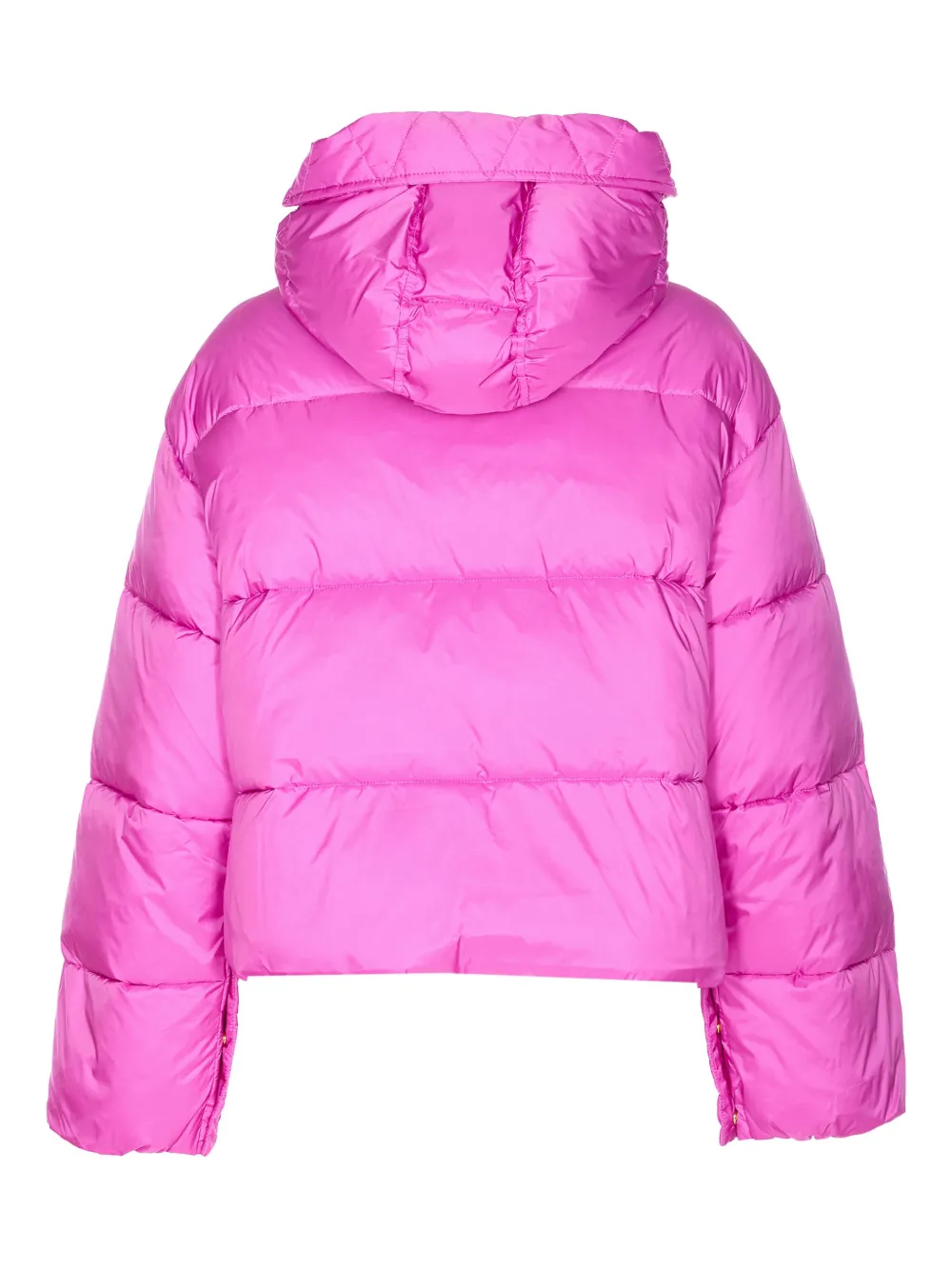 PINKO hooded puffer jacket Roze
