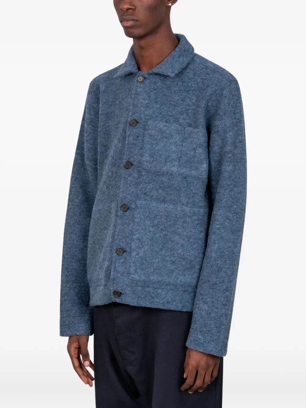 Universal Works button-up shirt jacket | Shirt Jackets | Image 2