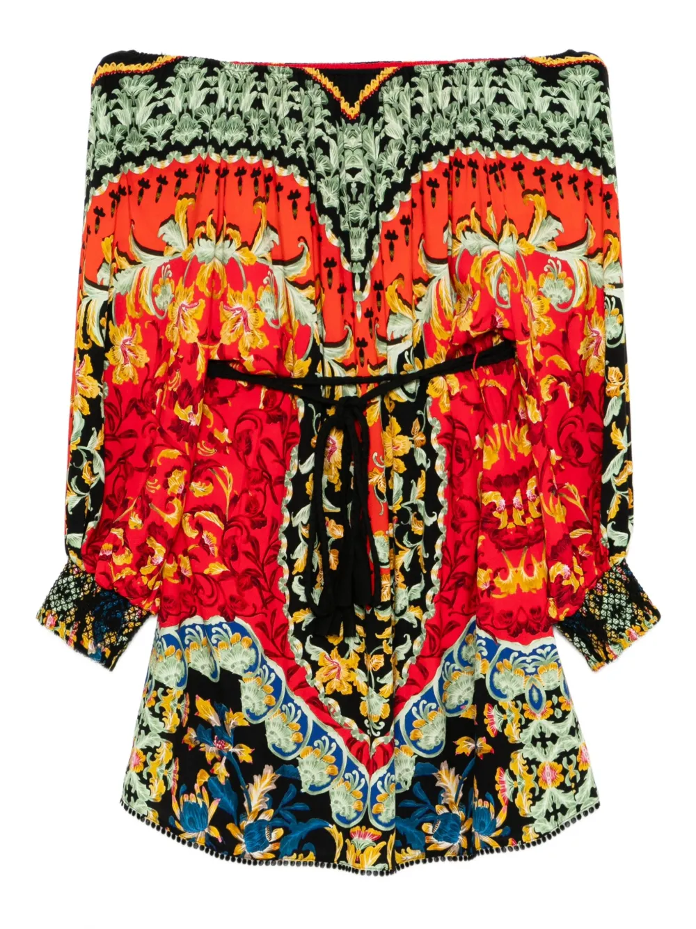 alice + olivia Artemis mini dress - Red