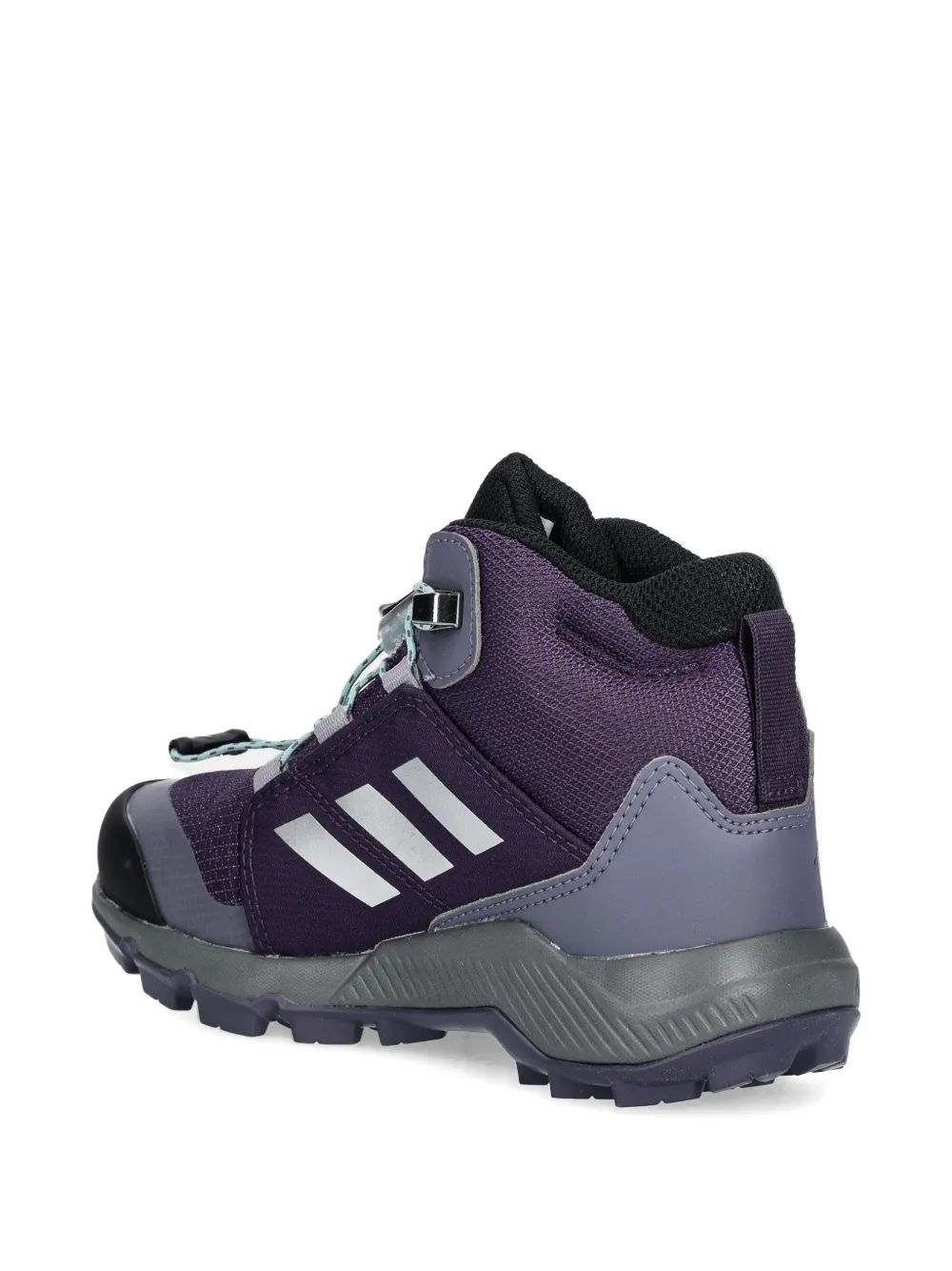 adidas Kids Terrex Mid three-stripes boots Paars