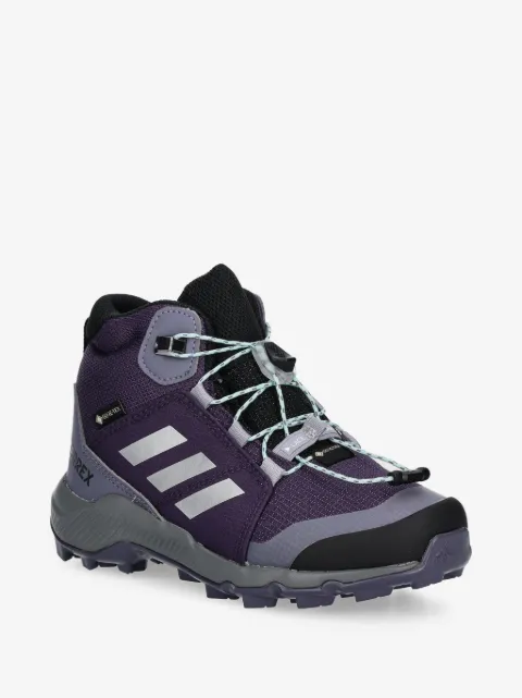 adidas Kids Terrex Mid three-stripes boots