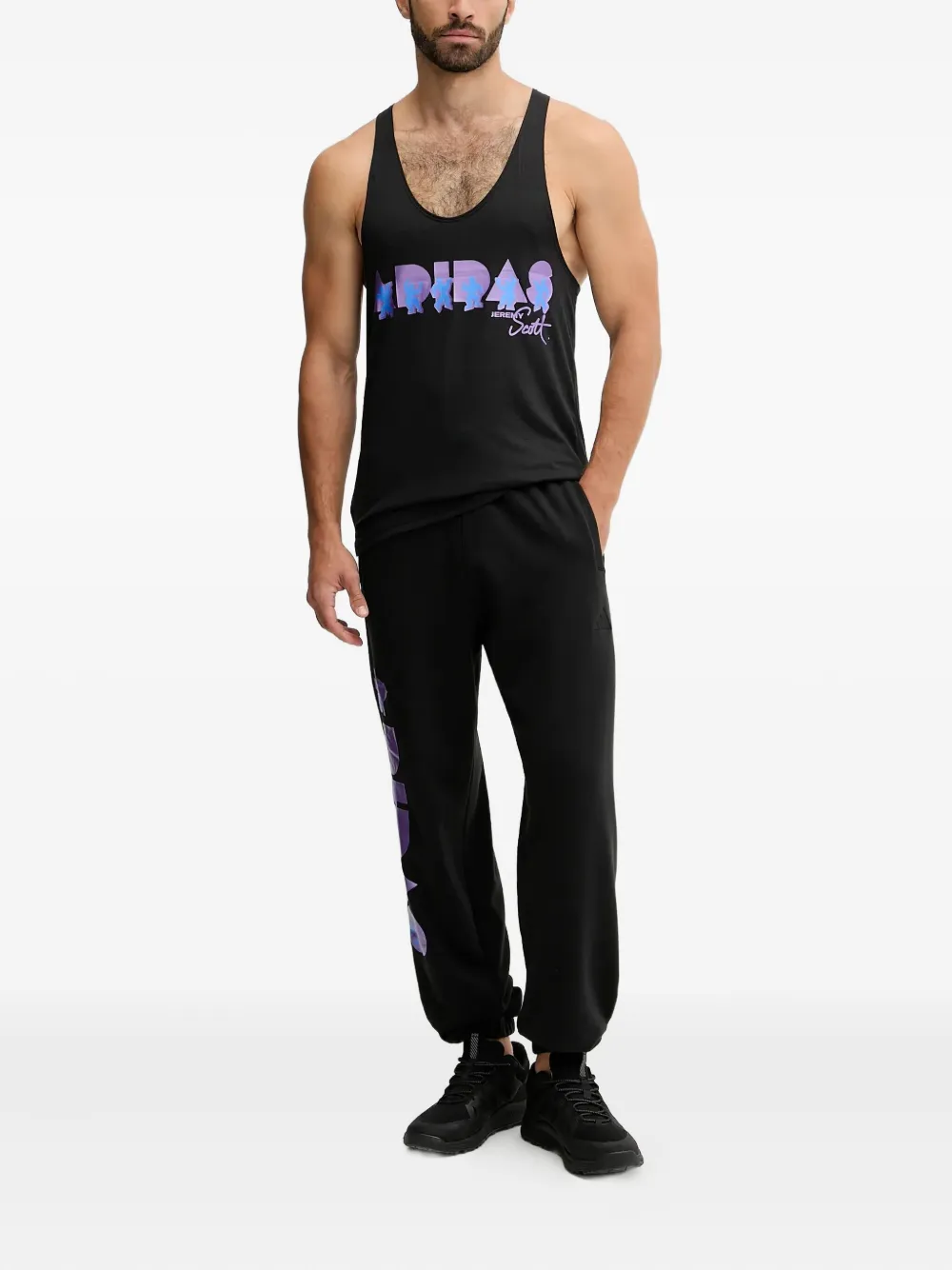 Adidas x Jeremy Scott trainingsbroek - Zwart