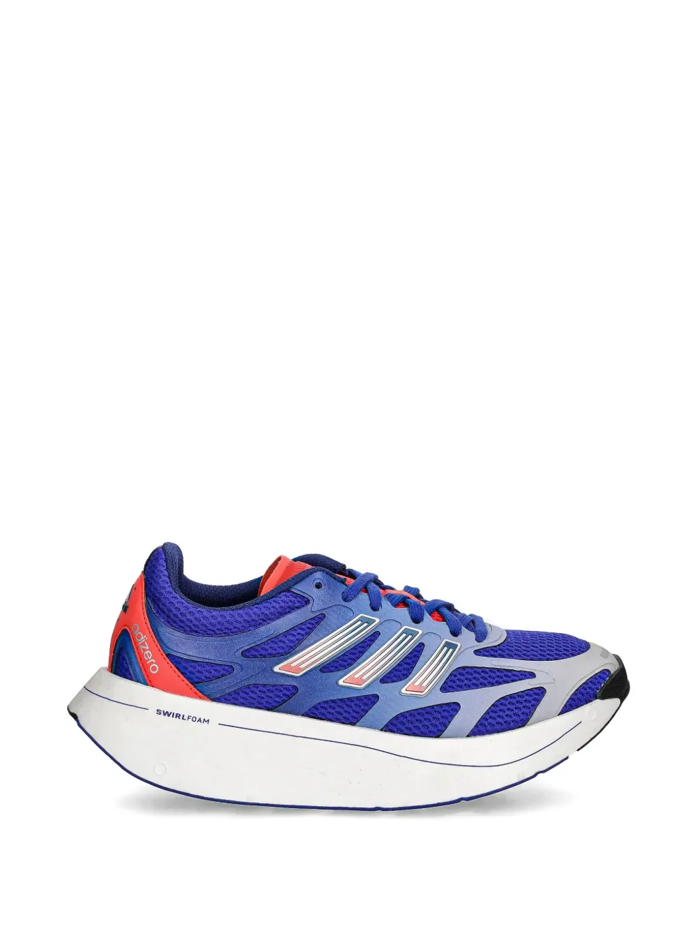 adidas Kids Adizero Aruku gestreepte sneakers met mesh Blauw