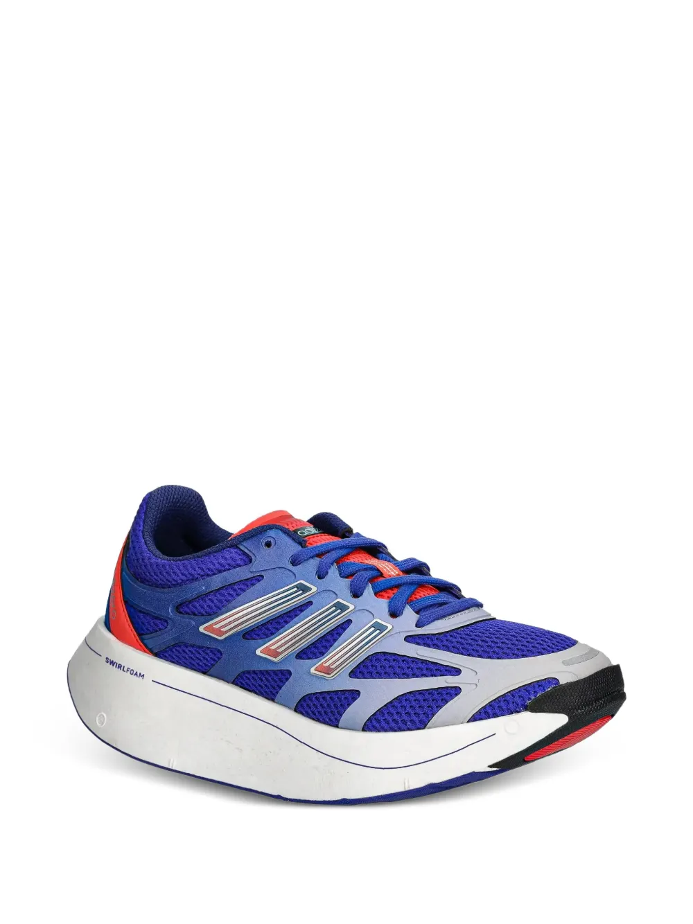 Adidas Kids Adizero Aruku gestreepte sneakers met mesh Blauw