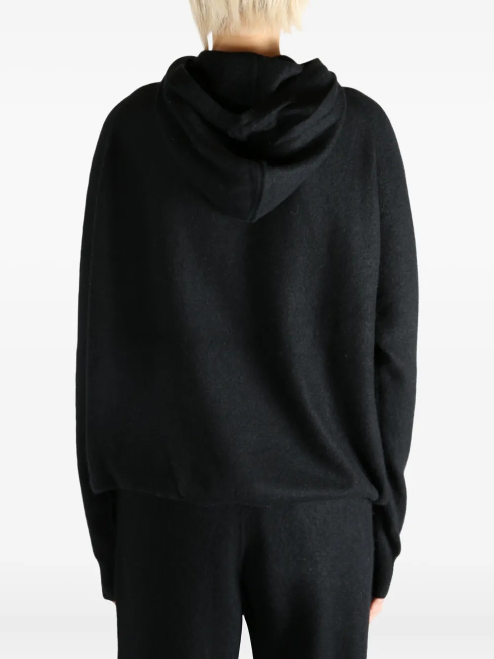 Frenckenberger pouch-pocket hoodie - Zwart