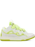 Lanvin Baskets Curb ""Blanc/Jaune Fluo"" sneakers - White