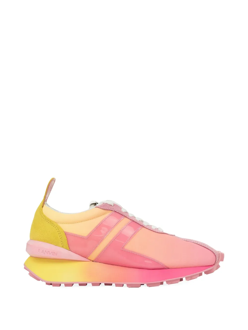 Lanvin Bumpr "Rose Jaune" sneakers Pink
